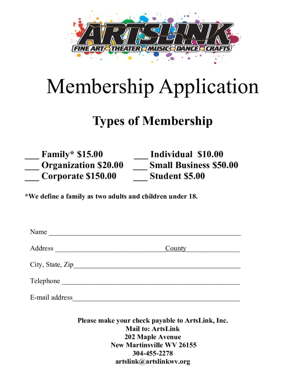 Membership Application Image
